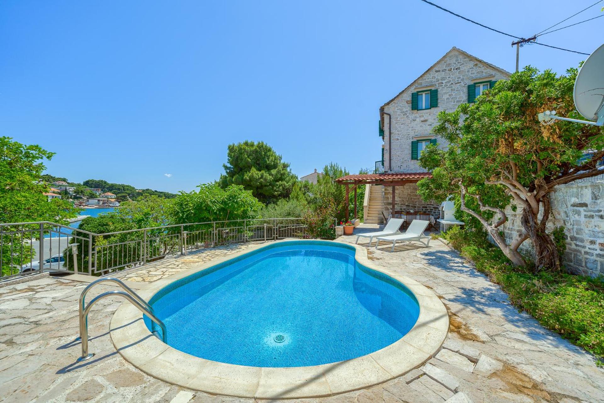Villa Bonaca Perfect Location For A Holiday With Friends Or Family, Heated Pool ซูมาร์ติน ภายนอก รูปภาพ