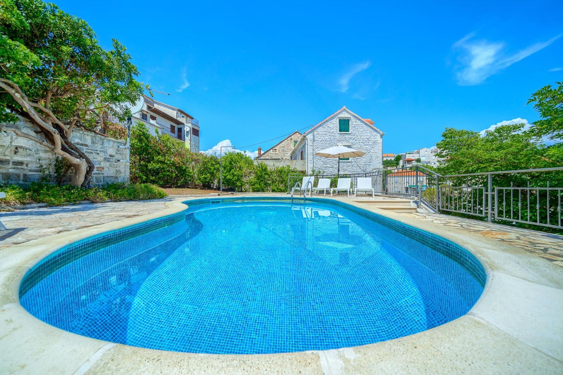 Villa Bonaca Perfect Location For A Holiday With Friends Or Family, Heated Pool ซูมาร์ติน ภายนอก รูปภาพ