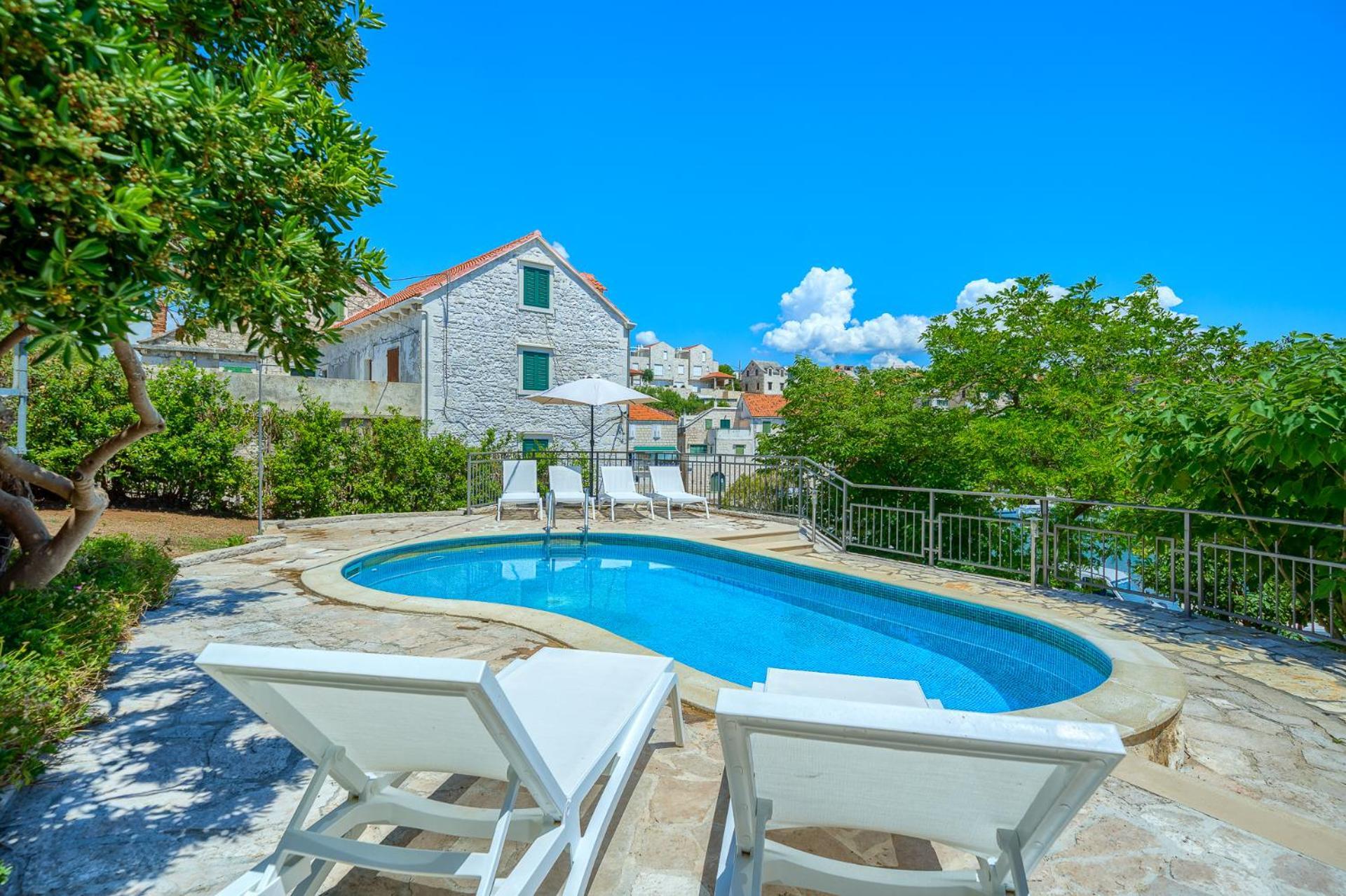 Villa Bonaca Perfect Location For A Holiday With Friends Or Family, Heated Pool ซูมาร์ติน ภายนอก รูปภาพ