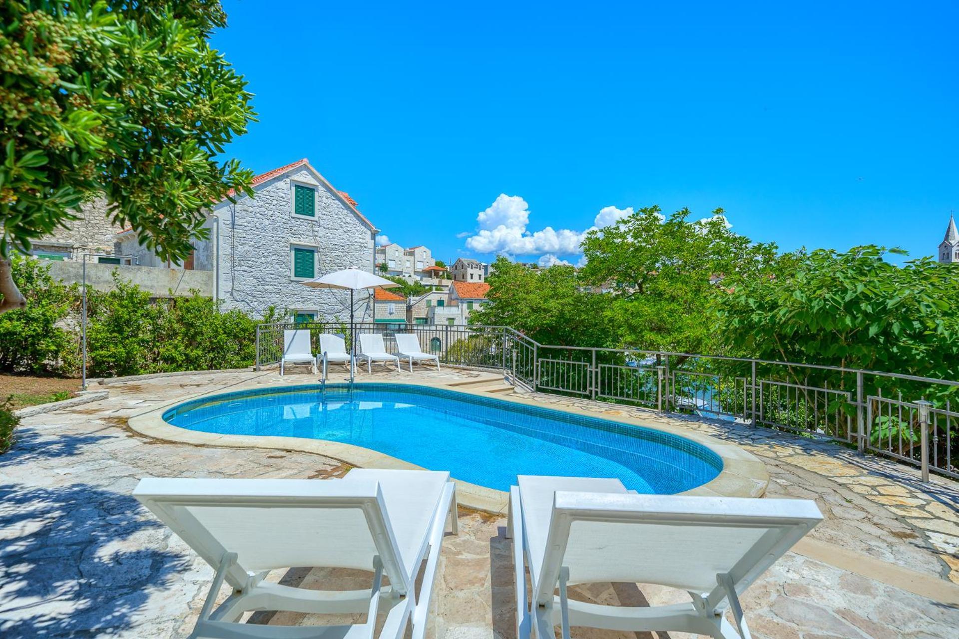 Villa Bonaca Perfect Location For A Holiday With Friends Or Family, Heated Pool ซูมาร์ติน ภายนอก รูปภาพ